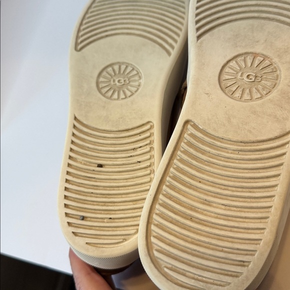 Brown Suede UGG Slip-On Women’s  Shoes - Picture 3 of 5